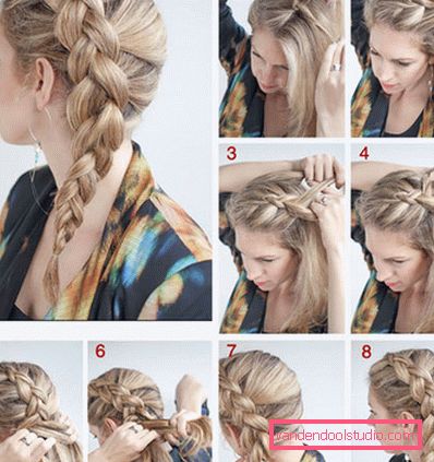 Hvordan lage en hårklipp til skolen med egne hender - Enkel styling for tenåringsjenter på 5 minutter
