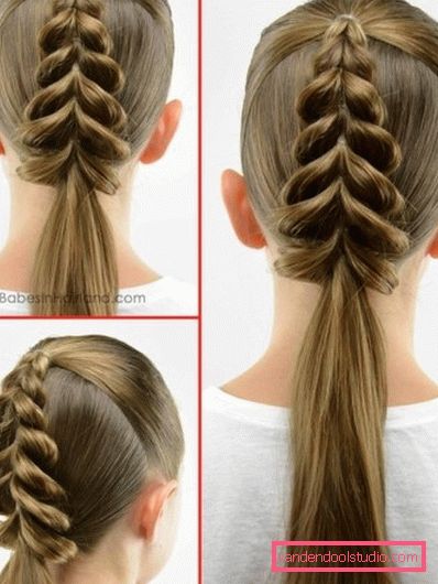 Hvordan lage et hårklipp til skolen Hvordan lage en hårklipp til skolen med egne hender - Enkel styling for tenåringsjenter på 5 minutter