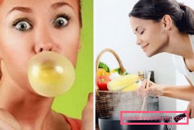 tyggegummi og nyte mat tyggegummi og nyte mat