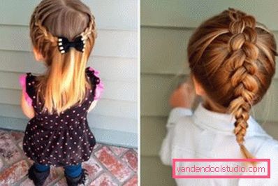 Hvordan flette en jentes pigtails for lenge