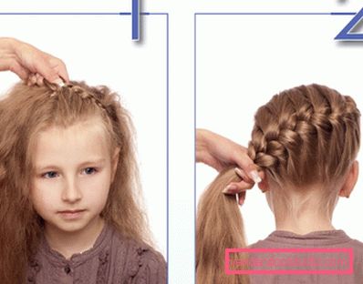 Hvordan flette en jentes pigtails for lenge