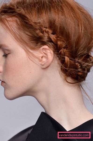 Frisyrer til hårklipp med fletninger Hvilke frisyrer du kan gjøre for en bob haircut