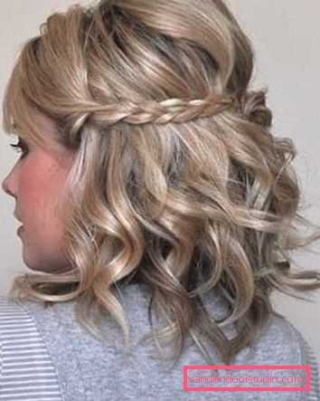 Frisyrer til hårklipp med fletninger Hvilke frisyrer du kan gjøre for en bob haircut