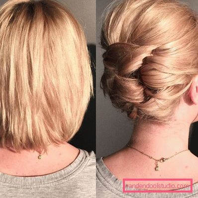 Kvelds frisyre Hvilke frisyrer du kan gjøre for en bob haircut