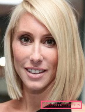 Haircut for medium hår for et langstrakt ansikt Hvilke hårklipp passer best til et langstrakt ansikt