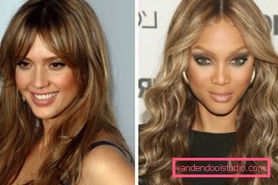 Jessica Alba og Tyra Banks Jessica Alba og Tyra Banks