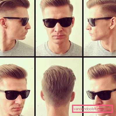 Kanadisk - den mest trendy mannlige haircut