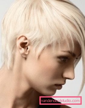 Kort hårklipp på tynt hår som ikke krever styling Korte hårklipp for tynt hår