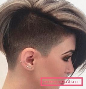 Haircut-frisyre for kort hår Mohawk Korte kvinnelige frisyrer - 8 mest populære hårklipp