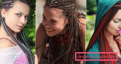 Zizi hår Pigtail zizi - hvordan å veve