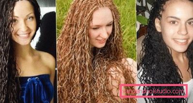 Zizi hår Pigtail zizi - hvordan å veve