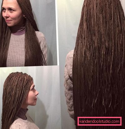 Zizi hår Pigtail zizi - hvordan å veve