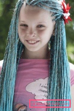 Zizi hår Pigtail zizi - hvordan å veve