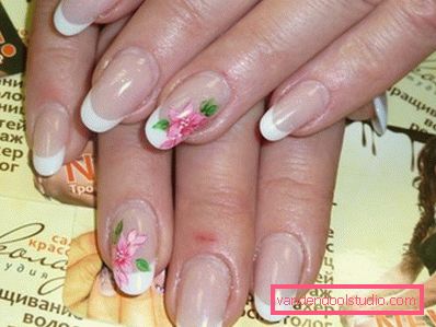 fransk med blomster fransk med blomster