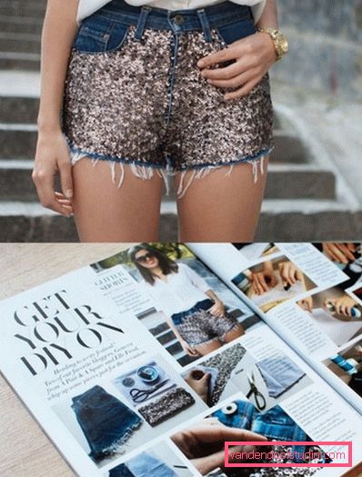 Attraktiv bue med shorts