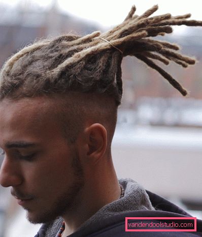 frisyr dreadlocks Kreativ frisyre med dreadlocks for kvinner og menn - hvordan å gjøre og bry seg