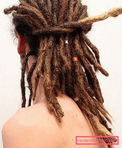 frisyr dreadlocks Kreativ frisyre med dreadlocks for kvinner og menn - hvordan å gjøre og bry seg
