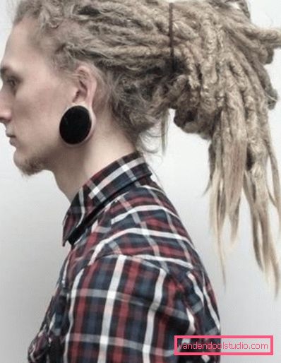 frisyr dreadlocks Kreativ frisyre med dreadlocks for kvinner og menn - hvordan å gjøre og bry seg