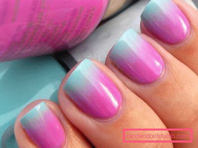 blåaktig-lila nail art blåaktig-lila nail art