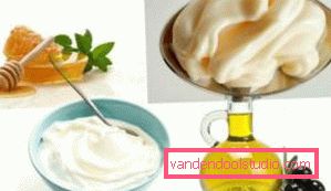 Hårmask med kefir og honning De beste masker for hår fra kefir