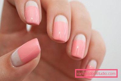 rosa og grå måne manikyr shellac rosa og grå måne manikyr shellac