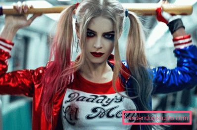 makeup harley quinn