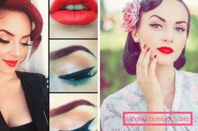 Den rette sminke i siile pin up Den rette sminke i siile pin up