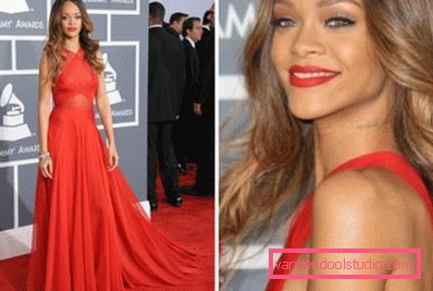 Rihanna ved Grammy-seremonien Rihanna ved Grammy-seremonien