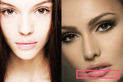 make-up nøgen for brunøyet