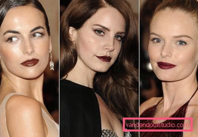 Hollywood kjendiser med vamp sminke opp Camilla Belle Lana Del Rey