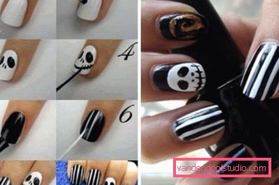 Halloween manikyr Halloween manikyr