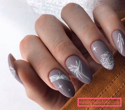 Fascinerende Matt Manicure 2019-2020