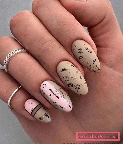 Fascinerende Matt Manicure 2019-2020