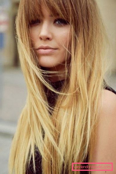 Originale hårklipp med bangs 2019-2020 år