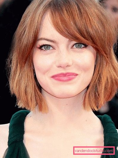 Originale hårklipp med bangs 2019-2020 år