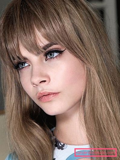 Originale hårklipp med bangs 2019-2020 år