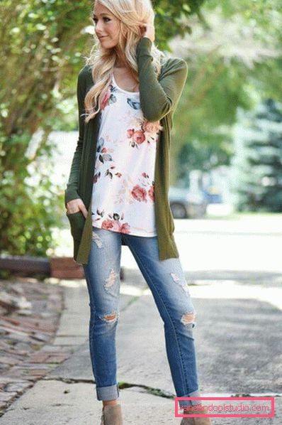 Trendy cropped jeans 2019-2020