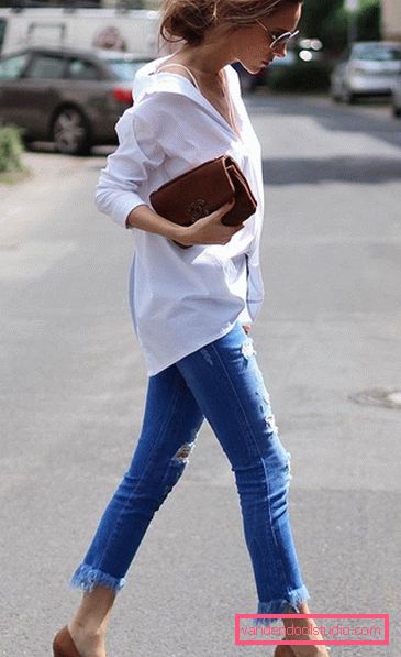 Trendy cropped jeans 2019-2020