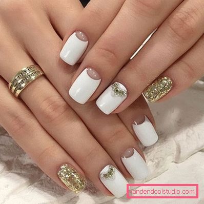 Herlig manikyr med rhinestones 2019-2020