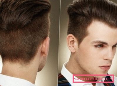 Menns haircut undercard og dets varianter