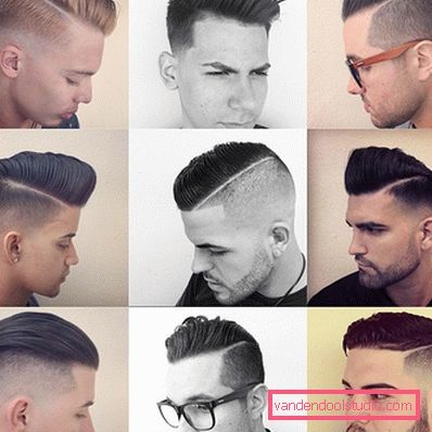 underkutt mannlig hårklipp Menns haircut undercard og dets varianter