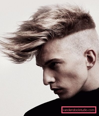 underkutt mannlig hårklipp Menns haircut undercard og dets varianter