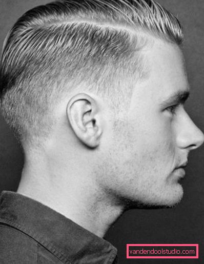 Stilige menns frisyrer 2017 med barberte templer Herre frisyrer 2019 - nye mote frisyrer