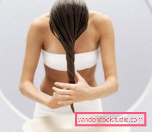 Peeling av hodebunnen i salongen