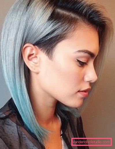 Shoulder haircuts med barbert tempel Populære og stilige hårklipp til skulderlengdehår 2019