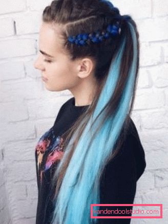 Fransk canacalon spytt Fransk braid frisyre - hvordan å veve flette seg selv
