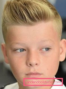 Frisyrer til gutter 12 år - bilder av trendy ungdoms haircuts