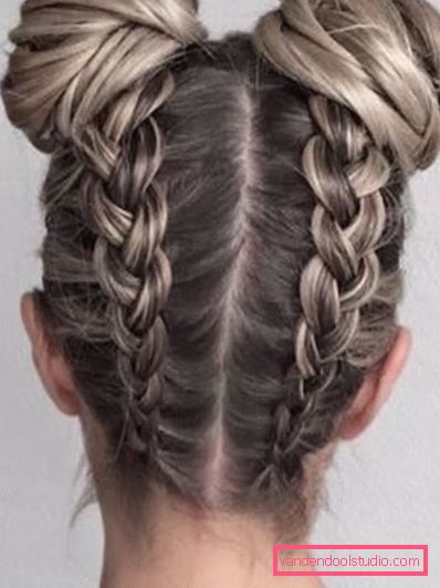 frisyrer fra fletning Braid frisyrer - topp 10 styling med fletninger