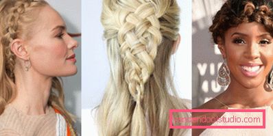frisyrer fra fletning Braid frisyrer - topp 10 styling med fletninger