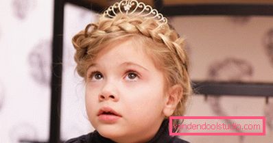 Frisyrer med tiara for jenter - topp 10 styling med krone